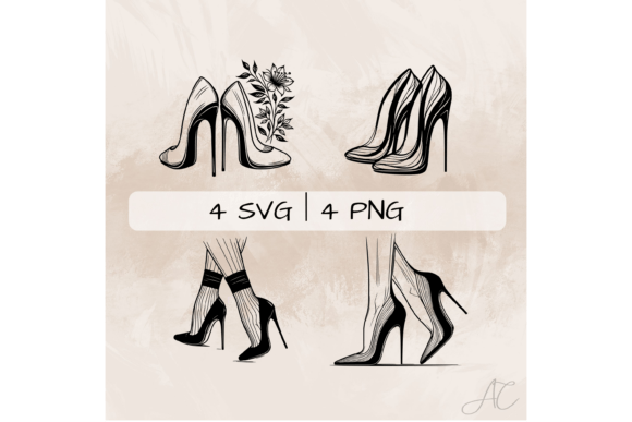 Download Heels SVG Bundle, Shoes PNG - Svg Collection